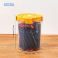 Axyaa Transparent Pencil Case - Marker Pen Storage Box & Organizer