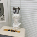 Axyaa David Head Sculpture Resin Vase Home Decor Statue Portrait Art Craft