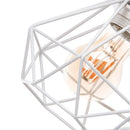 Axyaa Metal Wire Cage Pendant Light Cover Industrial Style for Ceiling Hanging Lamp