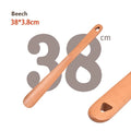 Axyaa Black Walnut Shoe Puller, Long Handle Shoe Wearing Device