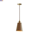 Axyaa Ash Wood Vintage Industrial LED Pendant Lights