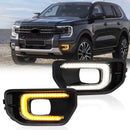Axyaa LED DRL Turn Signal Lights for Ford Ranger T9 XL XLT Wildtrak