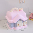 Axyaa Large Cute Piggy Bank Lock Box Adult Kids Women Birthday Gift