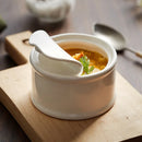 Axyaa Ceramic Dessert Bowl Set with Saucer Plate for Hotel Restaurant