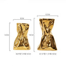 Axyaa Gold Vase Living Room Decor Flower Arrangement Ornament