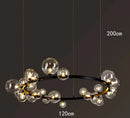 Axyaa Modern Glass Pendant Lights for Living Room and Dining Room Lighting