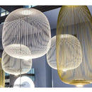 Axyaa Iron Birdcage Pendant Light for Restaurant and Living Room
