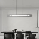 Axyaa Acrylic Striped Pendant Lights: Modern Nordic Minimalist Dining Table Office Hanging Lamps