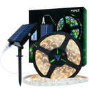 Axyaa Solar LED Strip Light: 8 Modes, Colorful Fairy Lights, Outdoor IP67 Waterproof