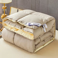 Axyaa 95 White Goose Down Winter Quilt: Luxurious & Warm Duvet Insert for All Seasons