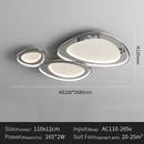 Axyaa Pebble Shaped Full Spectrum Ceiling Light for Minimalist Decor