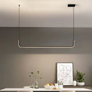 Axyaa Modern Chandeliers for Dining Room, LED Ceiling Pendant Lights for Living Room
