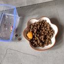 Axyaa Ceramic Cat Claw Mini Pet Bowl 3.6" - Small Pets Feeding & Drinking