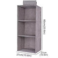 Axyaa Portable Wardrobe Hanging Storage Bag Closet Organizer