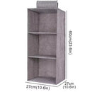 Axyaa Portable Wardrobe Hanging Storage Bag Closet Organizer