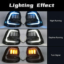 Axyaa LED DRL Daytime Running Lights Turn Signal for Chevrolet Cavalier 2016-2019