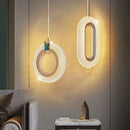 Axyaa Nordic Light Luxury Acrylic LED Chandelier for Home and Events