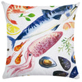 Axyaa Ocean Starfish Shell Cushion Cover - Soft Pillowcase for Living Room Sofa