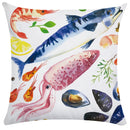 Axyaa Ocean Starfish Shell Cushion Cover - Soft Pillowcase for Living Room Sofa