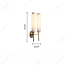 Axyaa LED Marble Wall Lamp for Hotel Room Living Room Bedroom Decor