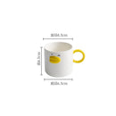 Axyaa Duck Ceramic Tableware Set - Shallow Plate, Soup Bowl, Seasoning Dish, Snack Plate