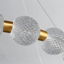 Axyaa Acrylic Ball Ring Pendant Chandelier LED Light for Home and Hospitality