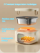 Axyaa Portable Heating Lunch Box for Fast Insulated Food Warming