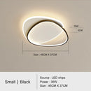 Axyaa LED Ceiling Lamp: Modern Minimalist Lighting for Living Room, Bedroom, and Dining Room