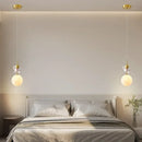 Axyaa Astronaut Moon LED Pendant Light for Children's Room & Study