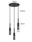 Axyaa LED Pendant Chandeliers for Modern Living and Dining Room Lighting