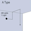 Axyaa LED Chandelier Modern Minimalist Line Indoor Lighting Fixture