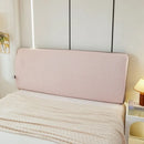 Axyaa Full Leather Wooden Bed Backrest Dust Protection Cover