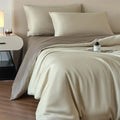 Axyaa Luxury Silk Bedding Set & Duvet Cover - Queen/Double/Single