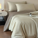 Axyaa Silk Bed Sheet Set Luxury Bedding High End Duvet Queen Double Single