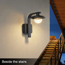 Axyaa LED Wall Light: Modern Waterproof Outdoor Decoration for Courtyard, Garage, Balcony