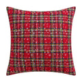 Axyaa Christmas Plaid Cushion Cover for Cheerful Home Decor