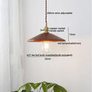 Axyaa Retro Iron LED Pendant Lights for Home Decor - Knob Switch Lamparas