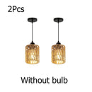 Axyaa Retro Bohemian Pendant Light for Kitchen Bedroom Staircase Chandelier