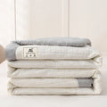 Axyaa Solid Color Summer Quilt: Double Spell Simple Quilt for Dormitories
