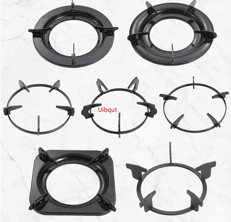 Axya Cast Iron Wok Pan Support Rack for Gas Stove Cooker Cookware