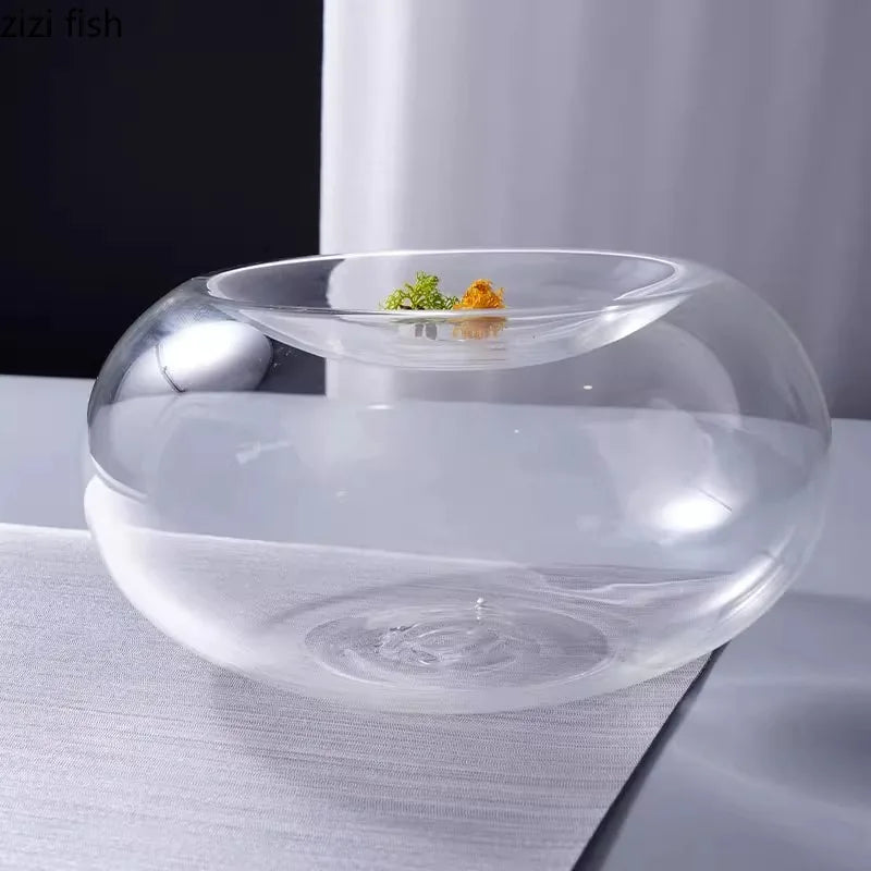 Axya Glass Dessert & Snack Bowl Set - Stylish Double Sided Serving Bowls