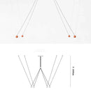 Nordic Lamp Compass Chandelier by Axyaa - Minimalist LED Pendant Light for Home Decoration
