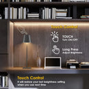 Axyaa LED Mosaic Table Lamp with Wireless Charger and Touch Dimmer