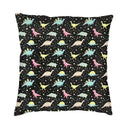 Axyaa Dinosaur Fossil Cushion Cover | Skeleton Throw Pillowcase for Sofa Car Home Decor