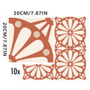 Boho Shapes Tile Decals by Axyaa: Vinyl Stickers for Home Decor