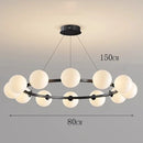 Axyaa Circular Magic Bean Pendant Light for Elegant Home Decor