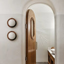 Axyaa Nordic White Glass LED Wall Sconce for Modern Home Design