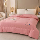Axyaa Camellia Series Soybean Fiber Student Air-Conditioned All Season Bedding