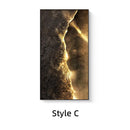Axyaa Mountain Porcelain LED Wall Lamp for Home Decor