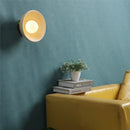 Axyaa Japanese Style LED Rattan Wall Light for Living Room and Bedroom